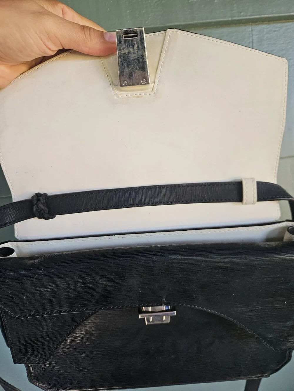 Alexander Wang Textured Tri-Fold Bag